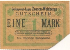 Zossen - Weinberge-Lager - -- - 1 Mark 