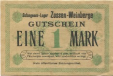 Zossen - Weinberge-Lager - -- - 1 Mark 