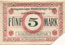 Zossen - Weinberge-Lager - -- - 5 Mark 