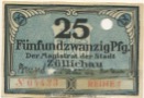 Züllichau (heute: PL-Sulechów) - Stadt - - 30.12.1918 - 25 Pfennig 