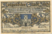 Zülz (heute: PL-Biala) - Stadt - 21.3.1921 - 50 Pfennig 