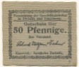 Zwönitz - Vereinigung der Geschäftsinhaber in Zwönitz und Umgebung - -- - 50 Pfennig 