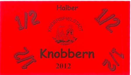 Bayreuth - Mini-Bayreuth, Kinderspielstadt - 2012 - 1/2 Knobbern 