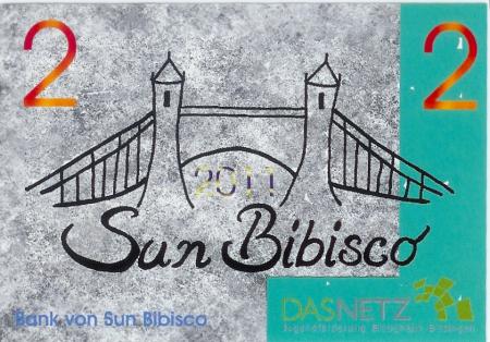 Bietigheim-Bissingen - Bank von Sun Bibisco - 2011 - 2 Bietl 