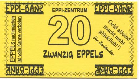 Eppingen - Eppi-Zentrum (Kinderspielstadt) - -- - 20 Eppel 
