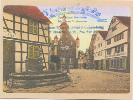 Gilserberg - Viehmeier, Friedrich, Schwälmer Brotladen, Treysaer Weg 6a - 12./13.5.2001 - 1.50 Euro 
