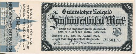 Gütersloh - Arbeitsgemeinschaft zur Förderung des Heimatmuseums eV - -- - 3 D-Mark 