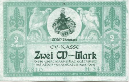 Köln - Cartell, 112.Versammlung - 1998 - 2 Mark 