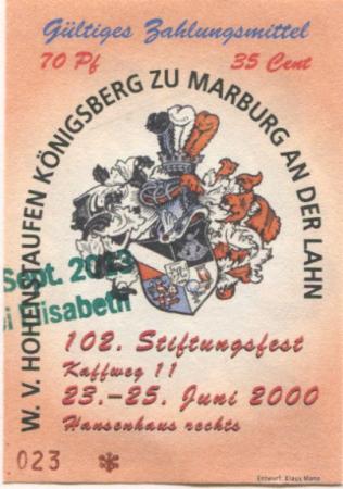 Marburg - Elisabethbräu GmbH, Steinweg 45, Gasthausbrauerei - 6.9.2013 - 35 Cent 