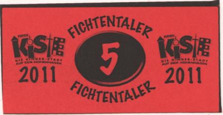 Remscheid - Ferienkiste, Kinderstadt auf dem Hohenhagen - 2011 - 5 Fichtentaler 