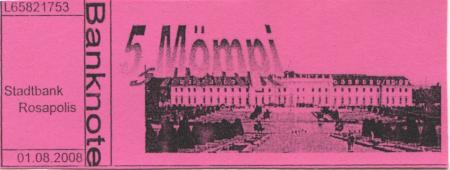 Rosenfeld - Stadtbank Rosapolis (Kinderspielstadt) - 1.8.2008 - 5 Mömpi 