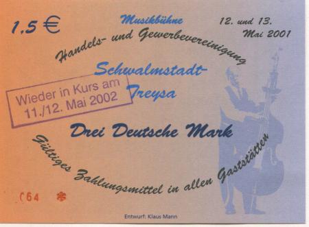 Schwalmstadt - Gömpel, Immobilien-Verwaltung, Bahnhofstr. 17 - 11./12.5.2002 - 1.50 Euro 