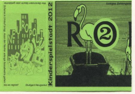 Stuttgart-Neugereut - Neuropoli (Kinderspielstadt) - 30.7.2012 - 3.8.2012 - 2 Ropi 