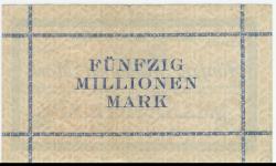 Aachen - Stadt- und Landkreis - 20.7.1923 - 50 Millionen Mark 