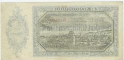Aachen - Stadt- und Landkreis - 20.7.1923 - 100 Millionen Mark 