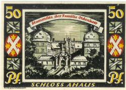 Ahaus - Stadt - 7.6.1921 - 50 Pfennig 