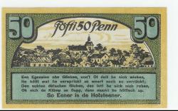 Ahrensbök - Stadt - Dezember 1920 - 50 Pfennig 