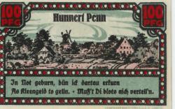 Ahrensbök - Stadt - Dezember 1920 - 100 Pfennig 