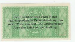 Ahrweiler (heute: Bad Neuenahr) - Stadt - 3.8.1918 - 25 Pfennig 