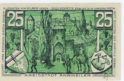Ahrweiler (heute: Bad Neuenahr) - Stadt - 15.8.1921 - 25 Pfennig 