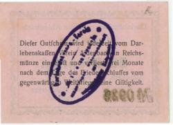 Aidenbach - Darlehnskassenverein - 15.1.1917 - 50 Pfennig 