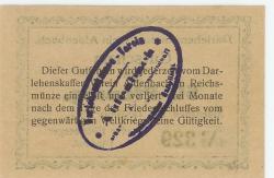 Aidenbach - Darlehnskassenverein - 15.1.1917 - 50 Pfennig 