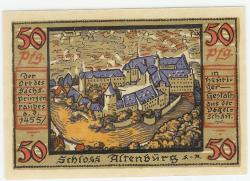 Altenburg - Stadt - 1921 - 50 Pfennig