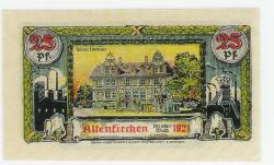 Altenkirchen - Kreis - 1921 - 25 Pfennig