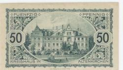 Altenkirchen und Waldbröl - Kreise - 1920 - 50 Pfennig
