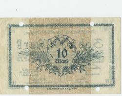 Altona - Stadt - 28.10.1918 - 1.12.1918 - 10 Mark