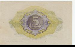 Altona - Stadt - 2.11.1918 - 1.2.1919 - 5 Mark
