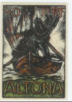 Altona - Stadt - 12.12.1921 - 40 Pfennig