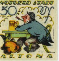Altona - Stadt - 12.12.1921 - 50 Pfennig