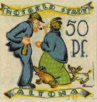 Altona - Stadt - 12.12.1921 - 50 Pfennig