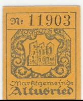 Altusried - Marktgemeinde - 1920 - 1 Pfennig 