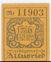 Altusried - Marktgemeinde - 1920 - 1 Pfennig