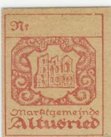 Altusried - Marktgemeinde - 1920 - 3 Pfennig