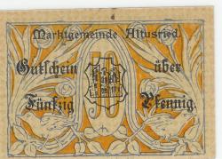 Altusried - Marktgemeinde - - 31.12.1920 - 50 Pfennig