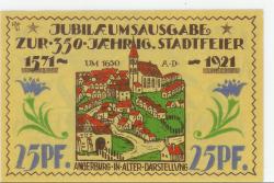 Angerburg - Stadt - 1921 - 25 Pfennig