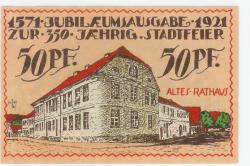 Angerburg - Stadt - 1921 - 50 Pfennig