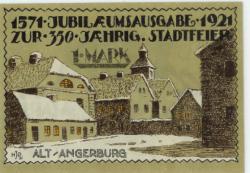 Angerburg - Stadt - 1921 - 1 Mark