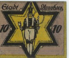 Annaberg - Stadt - - 31.12.1919 - 10 Pfennig
