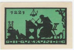 Ansbach - Stadt - 12.8.1921 - 25 Pfennig 
