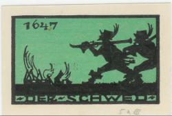 Ansbach - Stadt - 12.8.1921 - 25 Pfennig