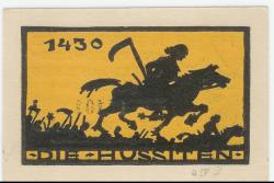 Ansbach - Stadt - 12.8.1921 - 75 Pfennig 