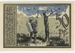 Aschersleben - Stadt - 1.12.1921 - 1.3.1922 - 50 Pfennig