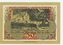 Aventoft - Kirchspiel - 31.10.1921 - 1.5.1922 - 50 Pfennig 