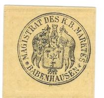 Babenhausen - Markt - 1918 - 50 Pfennig 