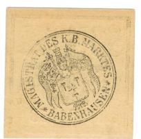 Babenhausen - Markt - 1918 - 50 Pfennig