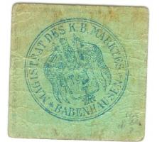 Babenhausen - Markt - 1920 - 50 Pfennig 